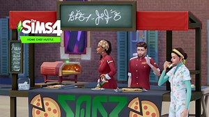 Let's get cooking! 🍳 Grow those cooking skills, discover delicious recipes & feed the neighborhood with the Anywhere Any Fare Food Stand in The Sims 4 #HomeChefHustle 🧑‍🍳🍴 Available now across all platforms ✨ http://x.ea.com/78188 | The Sims
