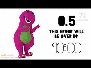 Mega longest Barney error. (Full version) (Re-RE EDIT VERSION)