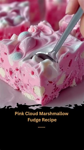 Pink Cloud Marshmallow Fudge