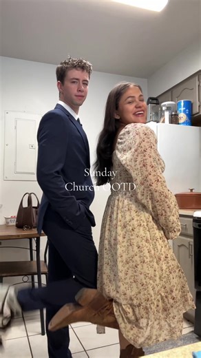 Sunday church ootd!! What was up yesterday?!? #fyp #pregnant #church