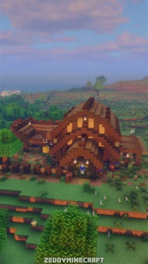 Big Horse Stable Minecraft Mod #minecraft #minecraftmods