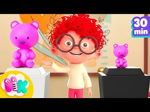 Opposite Song 👨‍🏫 The Opposites and more Educational Songs for Kids | HeyKids Nursery Rhymes
