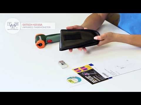 EXTECH 42510A - Infrared thermometer - UNBOXING