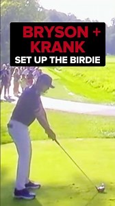 Bryson DeChambeau Sets Up Birdie With Krank Power & Precision on 18