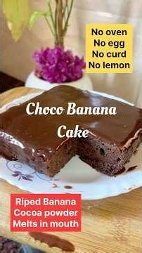 Choco Banaka Cake!