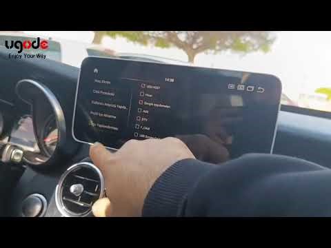 How to choose settings for the Mercedes Benz startup logo #carplay #mercedesbenz #mercedes