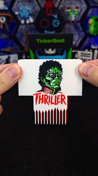 Thriller 🧟 Michael Jackson on TinkerBeat Music Box 🎶 ASMR Satisfying Music