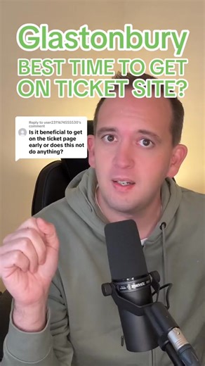Replying to @user2311674555530 Glastonbury Ticket Day when is the best time to get on the siteis there a queue More tips here @@Dan Thomas - Travel & Music🩵 ##glastonbury#139 | Danthomasuk