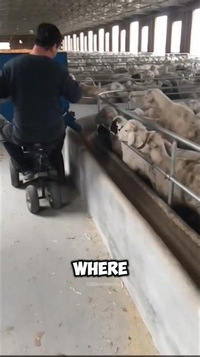 Amazing Japanese sheep farming technique ?!