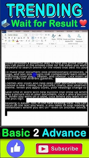 MS WORD LINE SPACING #excel #exceltricks | data entry jobs work from home