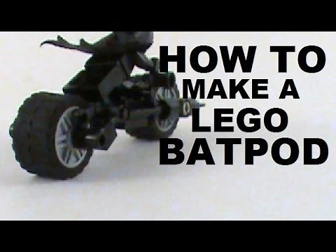 How To Make A Lego Batpod (A Stop-Motion Tutorial)
