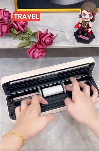 From A4 size to Gift Sticker in Seconds | PD-A4 #labelprinter