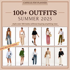 Summer Outfit Guide 2025: 100  Vacation & Festival Looks (PDF) - Etsy