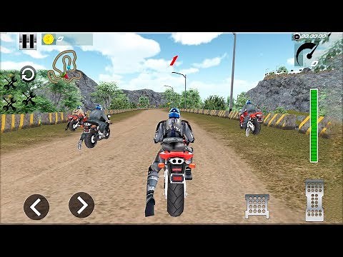 Fast Motor Bike Rider 3D - Gameplay Android game - heavy bike racing games