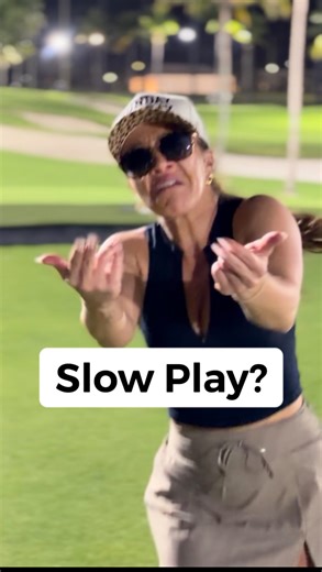 Steph & Ted🏌🏼‍♀️🏌🏼‍♀️ on Instagram: "how do you pass the time when play is slow? 🥴 give us some ideas in the comments 👇 . . . @russelldickerson thank you for our new walk-up 🎶 . . . #golf #golflife #bestfriend #golfswing #womensgolf"