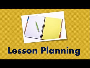 Stages of Lesson Planning