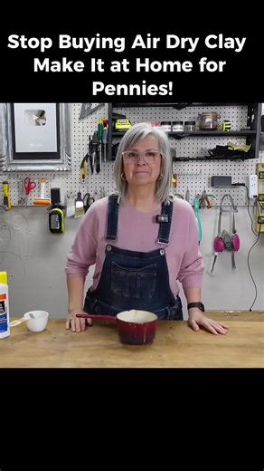 Stop buying air dry clay .Make it at home for Pennies | Clay