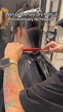 This haircut will make you scream! #haircuttutorial #haircut #haireducation