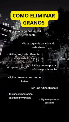 Cómo eliminar granos #granos #eliminar #face #rostro #cuidadopersonal | DATOS Y VLOGS