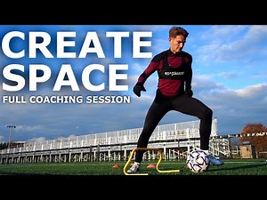 How To Create Space | Full Movement Coaching Session For Footballers