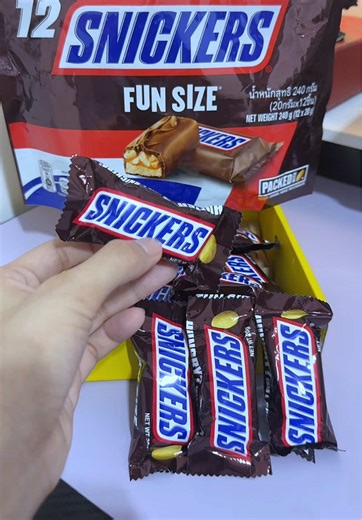 Discover Snickers Fun Size Chocolate - 12 Pieces