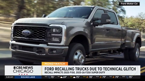 Ford recalls 355,000 trucks due to technical glitch