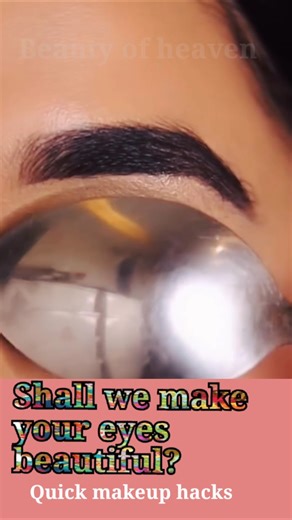 Easy Eye Makeup Hacks | Beauty of heaven #eye #makeuptutorial #fyp #fypシ