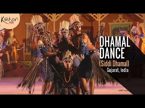 DHAMAL (Siddi Dhamal) Dance | Muslims | Gujarat | India