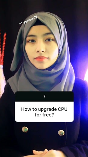 Upgrading CPU for free. It’s that simple 👍🏻#CPU #pc #upgrade #techreels #MoomalMumtazBaig