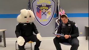 3.4K views · 147 reactions | On behalf of the the Village of Addison and The Addison Police Department have a safe and happy Easter! Here is a story from Ofc. P. Cottontail and Ofc. Kazak from the Addison Police Department. #APDcares #APDpride | Addison Police Department | Facebook