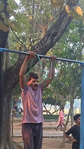 Resistance band| muscle up|#calisthenics#fitness#reel | Ashokmaharana Ashokmaharana