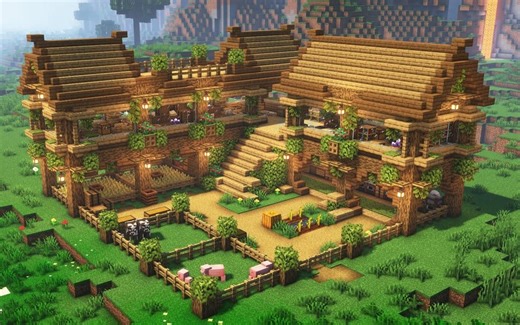 【Minecraft】宽敞型生存基地