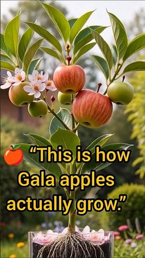 Gala Apple Growth 🍎 | From Seed to Sweet Fruit