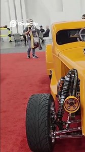 Custom Car Show: Revving Engines and Thrilling Crowd Scenes! #shorts
