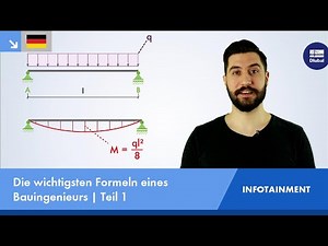 Die wichtigsten Formeln eines Bauingenieurs | Teil 1
