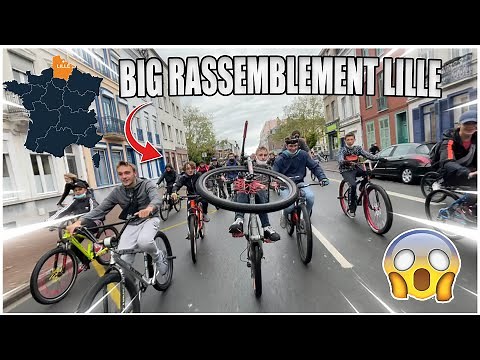 RASSEMBLEMENT BIKELIFE LILLE ! +200 personnes 😱