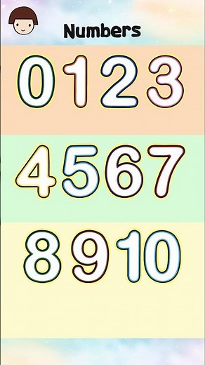 Counting 0 to 10 with Paint Jelly | Learn Numbers with Colorful Ball Clay #kidslearning