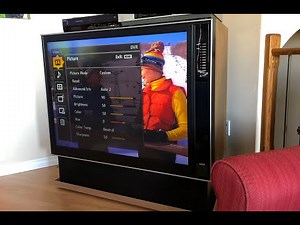 1983 Projection TV upgraded with HD LCD projection guts! Part 1