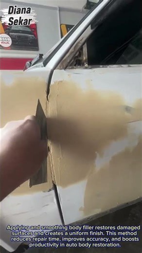 Car Body Repair & Smoothing Technique | Perfect Finish Like a Pro!