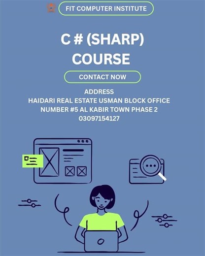 C # Sharp Course In Lahore, Punjab Pakistan