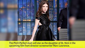Anna Kendrick showed off her costume as the daughter of Santa Claus in the first look at an upcoming Christmas movie: http://share.ew.com/SbjpsmH | Entertainment Weekly
