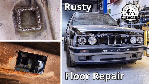 Watch me restore this E30: rust be gone!
