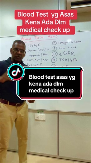 Essential Blood Tests for Medical Check-Up