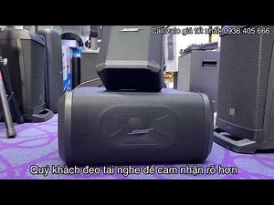Sound test Bose S1 Pro + Sub1 very good sound!!!