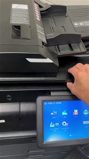 How To Use a Printer Copier #office #easypeasy #helpinghands #shorts