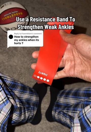Strengthen Weak Ankles with Resistance Bands