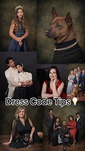 Want to look your best in formal portraits? 📸✨ Check out these dress code tips to ensure you shine in every shot! From color choices to fabric picks, we’ve got you covered for a timeless, polished look. 1. Go for Classic and Timeless Avoid Trends: Stick to classic styles that won’t date your portraits. Timeless pieces like blazers, button-up shirts, elegant dresses, and simple suits always look sophisticated. Neutral Tones: Neutral colors like navy, black, white, beige, and gray tend to photogr
