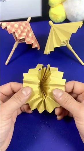 Learn Ancient Chinese Umbrella Folding: DIY Mini Craft for Kids