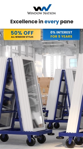 SAVE BIG during our 50% OFF Sale & pay 0% interest for 5 years! Buy now and you could get: 犯FREE inspection 犯1-day installation 犯Lifetime warranty DON'T MISS OUT - schedule your consult today! | Window Nation | Facebook