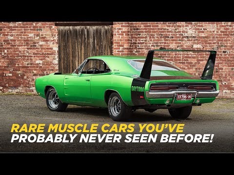 Rare Muscle Cars You’ve Probably Never Seen Before!